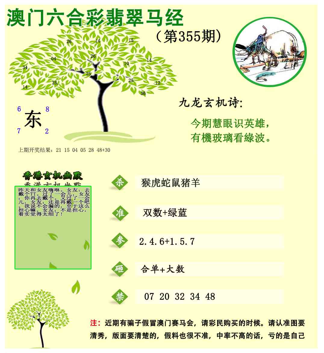 355期翡翠马经[图]