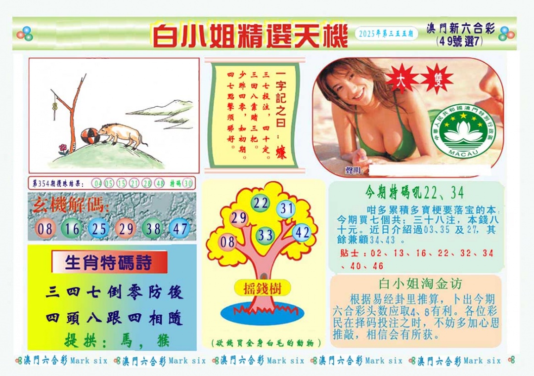 355期白小姐精选玄机A[图]
