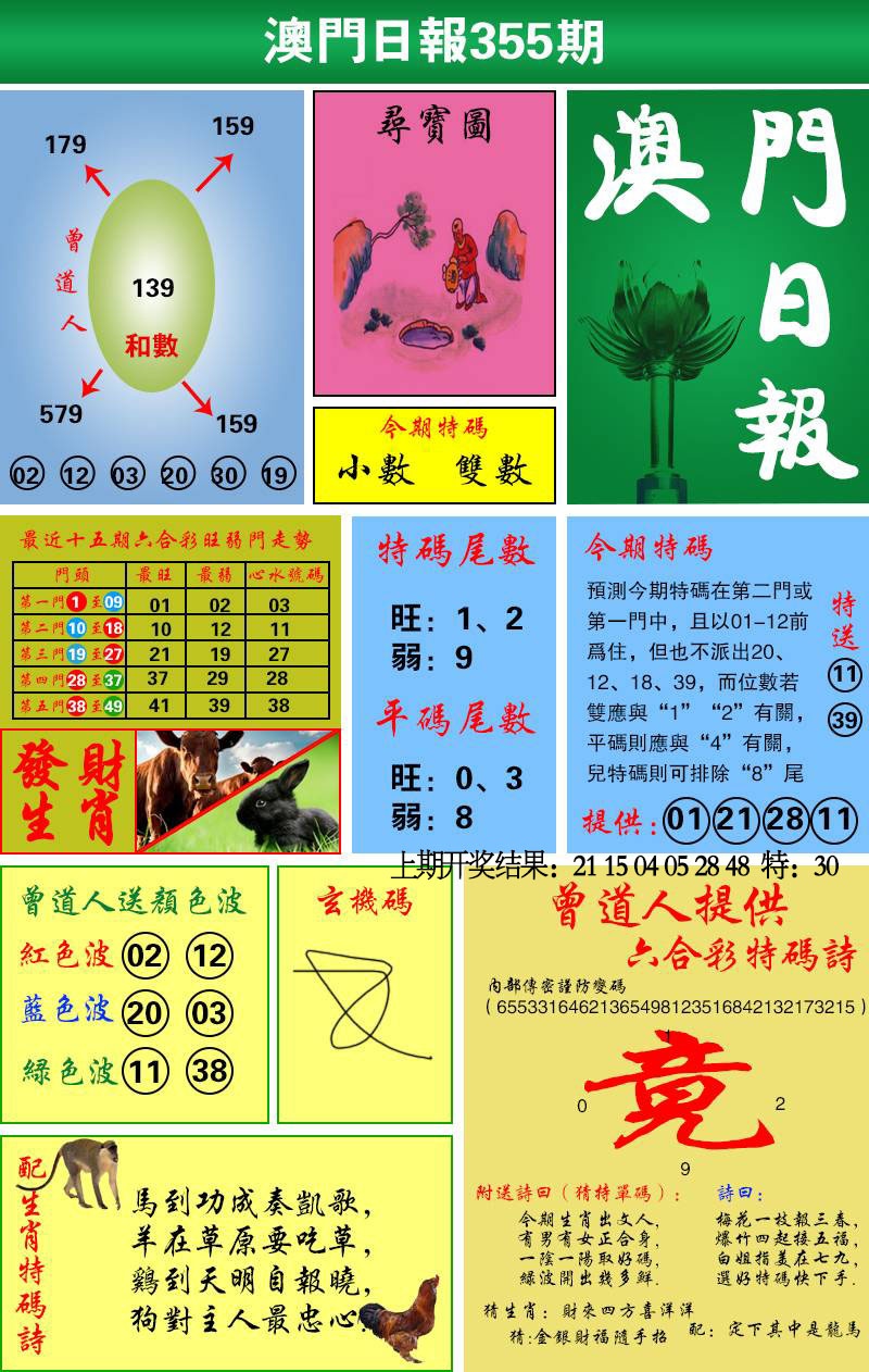 355期澳门日报[图]
