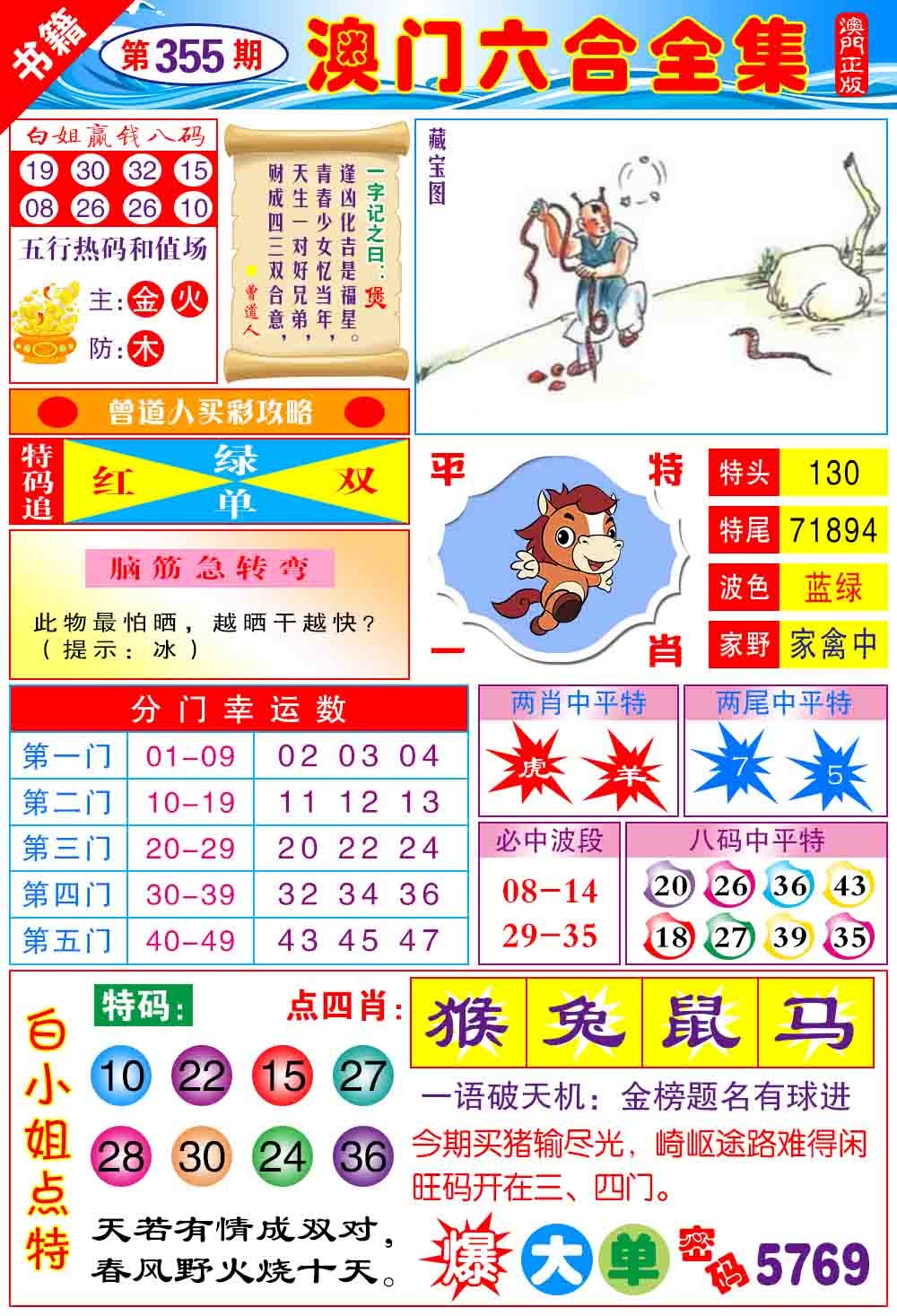 355期澳门全集六合[图]
