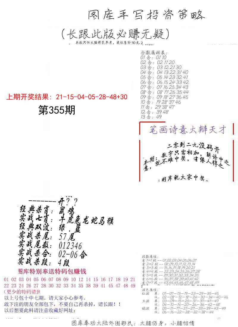355期手写投资策略[图]