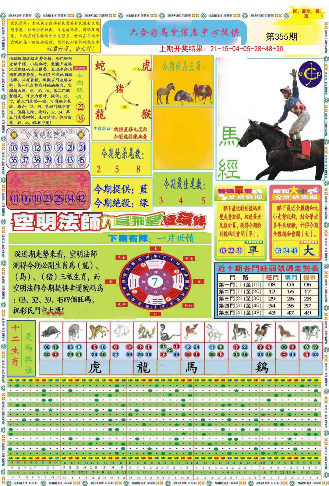 355期九龍马经A(推荐)[图]