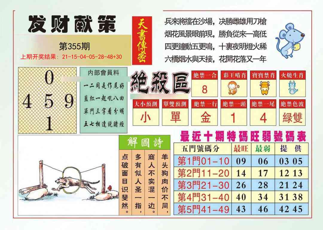 355期发财献策[图]