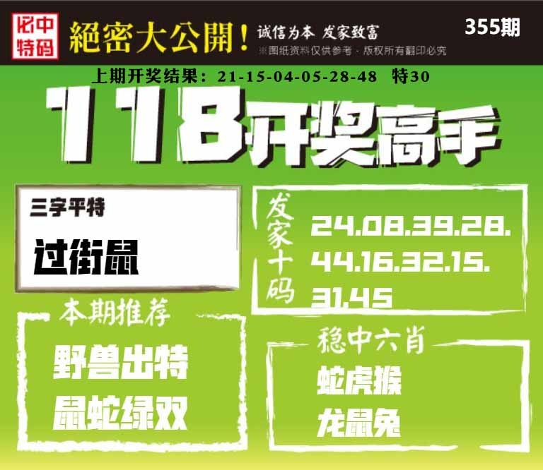 355期118开奖高手[图]